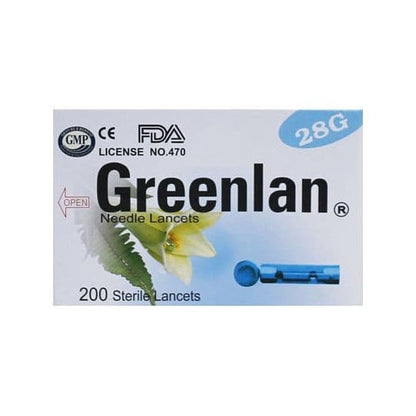 Greenlan Needle Lancets.