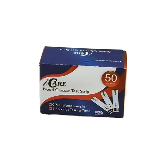 iCare Blood Glucose Test Strips 50s