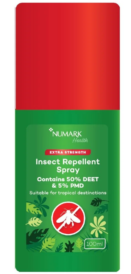 Numark Extra Strength Insect Repellent Spray 100ml