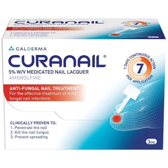 Curanail 5% Medicated Nail Lacquer 3ml.