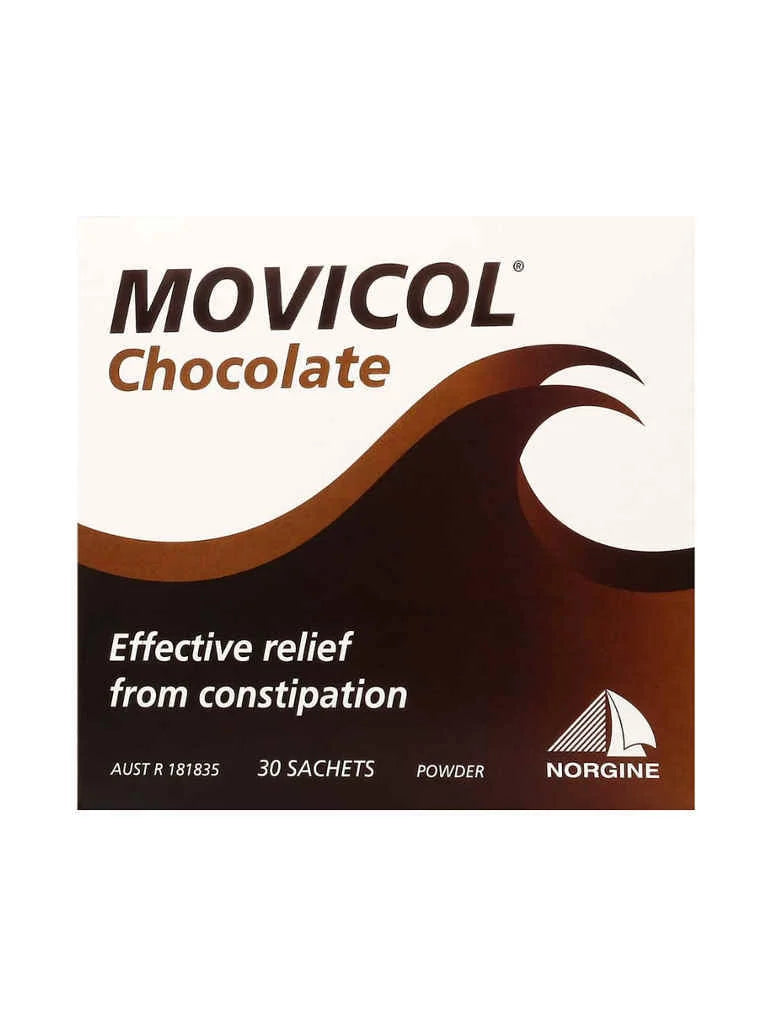 Movicol Constipation Relief – 30 Chocolate Powder Sachets