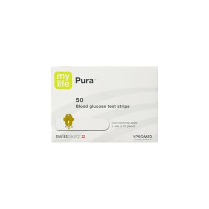 mylife Pura Blood Glucose Test Strips 50s.