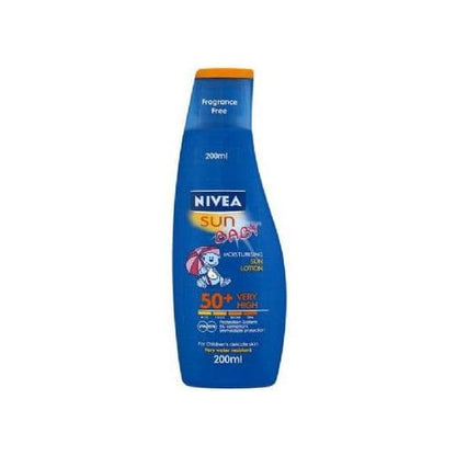 Nivea Sun Baby Moisturising Sun Lotion SPF 50+ 200ml