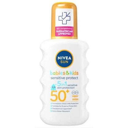 Nivea Sun Babies & Kids Sensitive Protect Sun SPF 50+ 200ml.