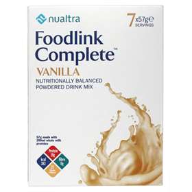 Nualtra Foodlink Complete 7x 57g (Vanilla Flavour)