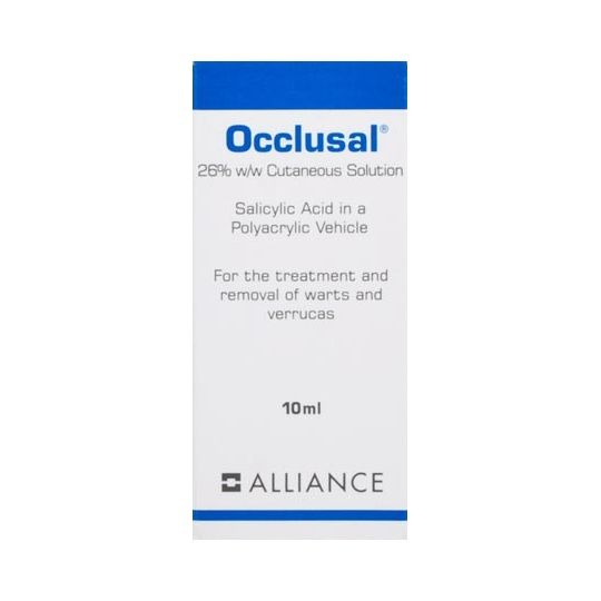 Occlusal 26% w/w Cutaneous Solution 10ml