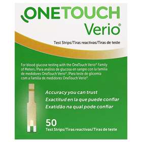 One Touch Verio Test Strips 50s