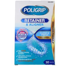 Poligrip Retainer & Aligner Daily Cleanser 30 Tablets