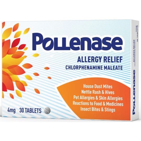 Pollenase Allergy relief tablets