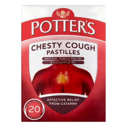 Potter's Chesty Cough Pastilles 20s