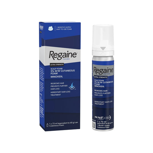 Regaine for Men Extra Strength Scalp Foam - 1 Month's Supply