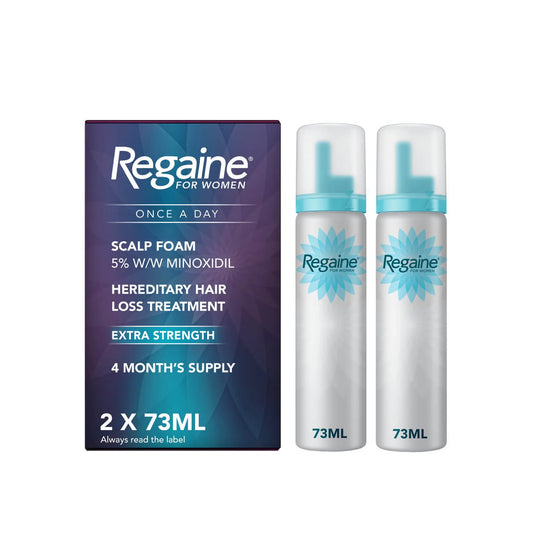 Regaine for Women Once A Day Scalp Foam (4 Months Supply)