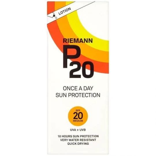 Riemann P20 Once A Day Sun Protection Lotion SPF20 200ml