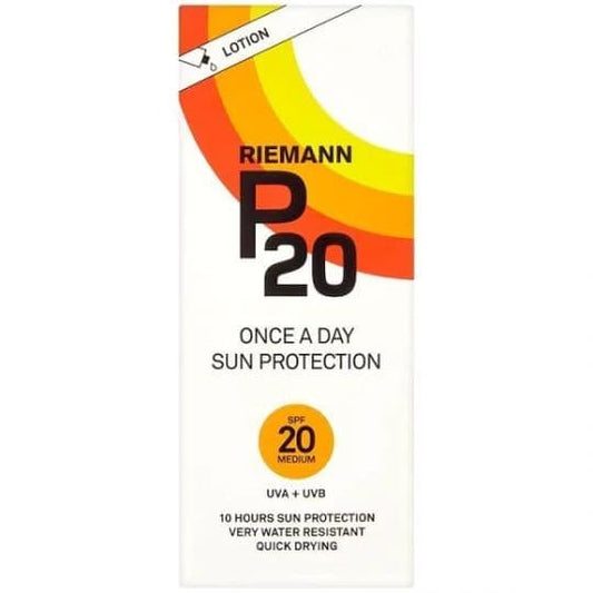 Riemann P20 Once A Day Sun Protection Lotion SPF20 200ml