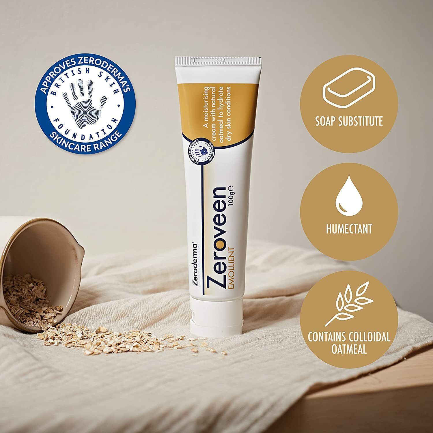 Zeroveen Emollient Cream 100g