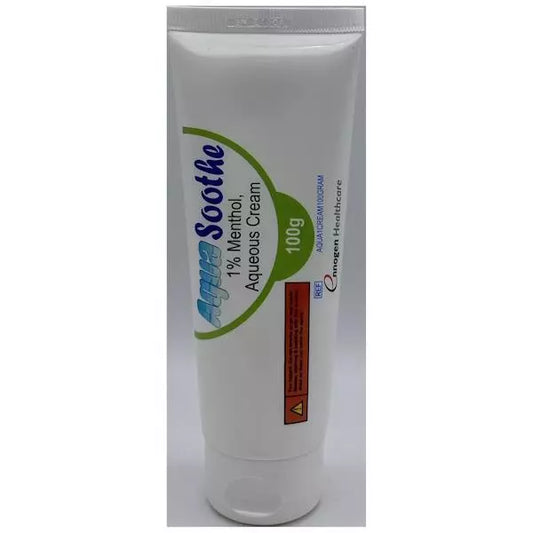 AquaSoothe 1% Menthol Aqueous Emollient Cream – 100g