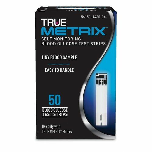 TRUE Metrix Blood Glucose Test Strips - Pack of 50