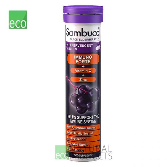 Sambucol Immuno Forte Black Elderberry Eff 15 tabs