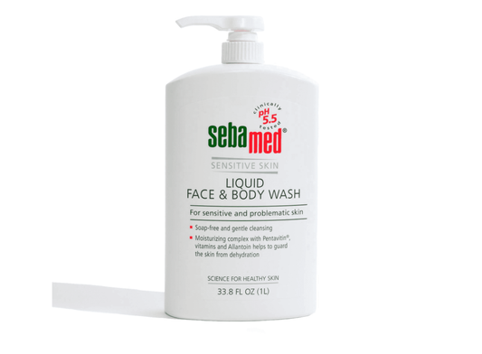 Sebamed Liquid Face & Body Wash - 1000ml