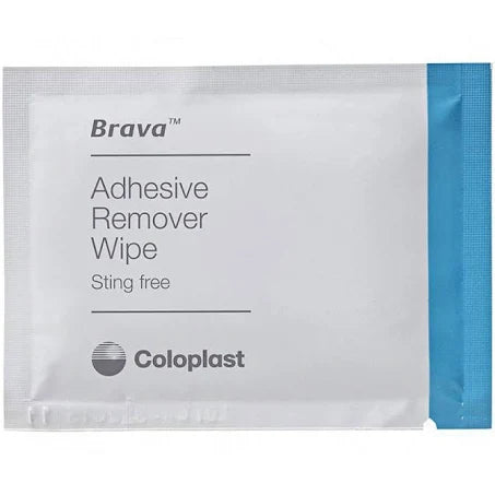 Brava Adhesive Remover Wipes (Sting free 30 wipes)