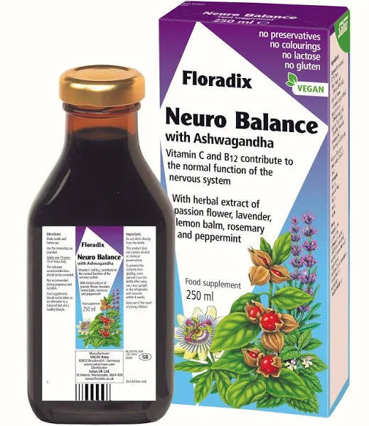 Floradix Neuro Balance with Ashwagandha 250ml