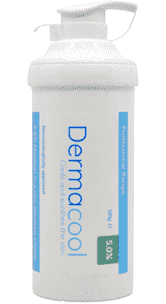 Dermacool 0.5% Menthol in Aqueous Cream 500g