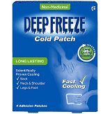 Deep Freeze Cold Patch pack of 4