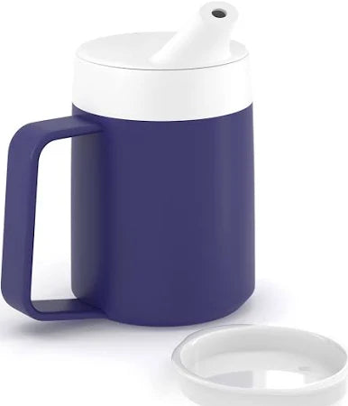 Adult Drinking Cup/Beaker/Mug for Disabled Adults with Easy Grip Handle