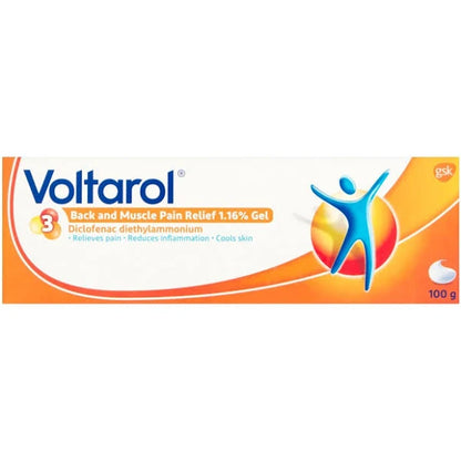 Voltarol Back and Muscle Joint Pain Relief 1.16% Gel Osteoarthritis