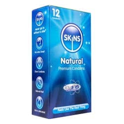 Skins Condoms Natural - 12 Condoms.