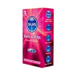 Skins Dots & Ribs Condoms