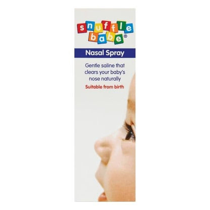 Snuffle babe Nasal Drop and Spray.