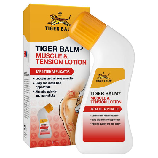 Tiger Balm Muscle & Tension Lotion Roll On - 80ml