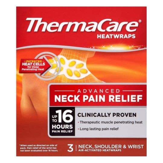 Thermacare Therapeutic Heat Wrap Neck/Arm 2s