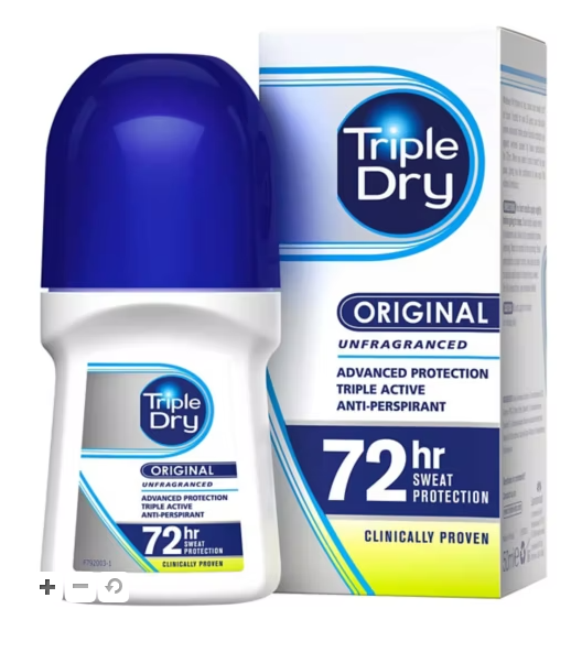 Triple Dry Orignal Anti-Perspirant Roll On 50ml