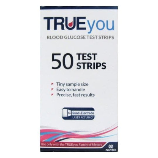 TRUEyou Blood Glucose Test Strips 50s.