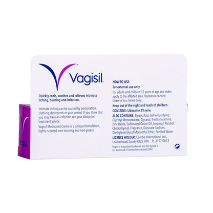 Vagisil Medicated Crème 30g.