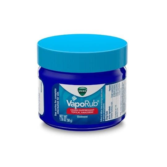 Vicks VapoRub.