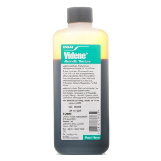 Videne Alcoholic Tincture 10% 500ml