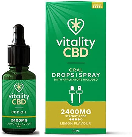 Vitality CBD Oral Drops I Spray - Dual Applicator.