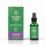 Vitality CBD Oral Drops | Spray 2400mg.